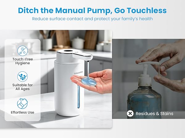 DONASIRA Touchless Automatic Soap Dispenser