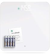 Greater Goods Digital AccuCheck Bathroom Scale for Body Weight, Capacity up to 400 lbs, Batteries...