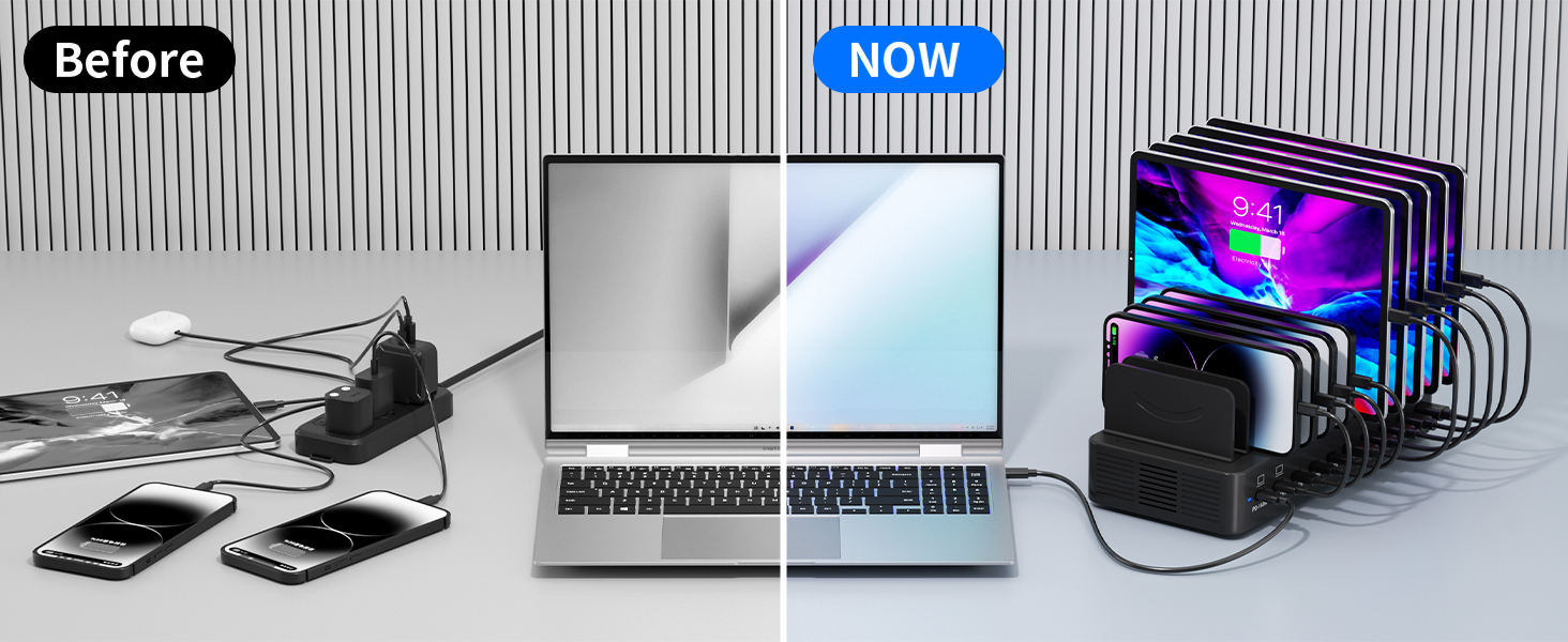 tablet charging station