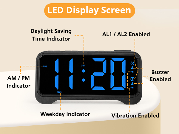 vibrating alarm clock