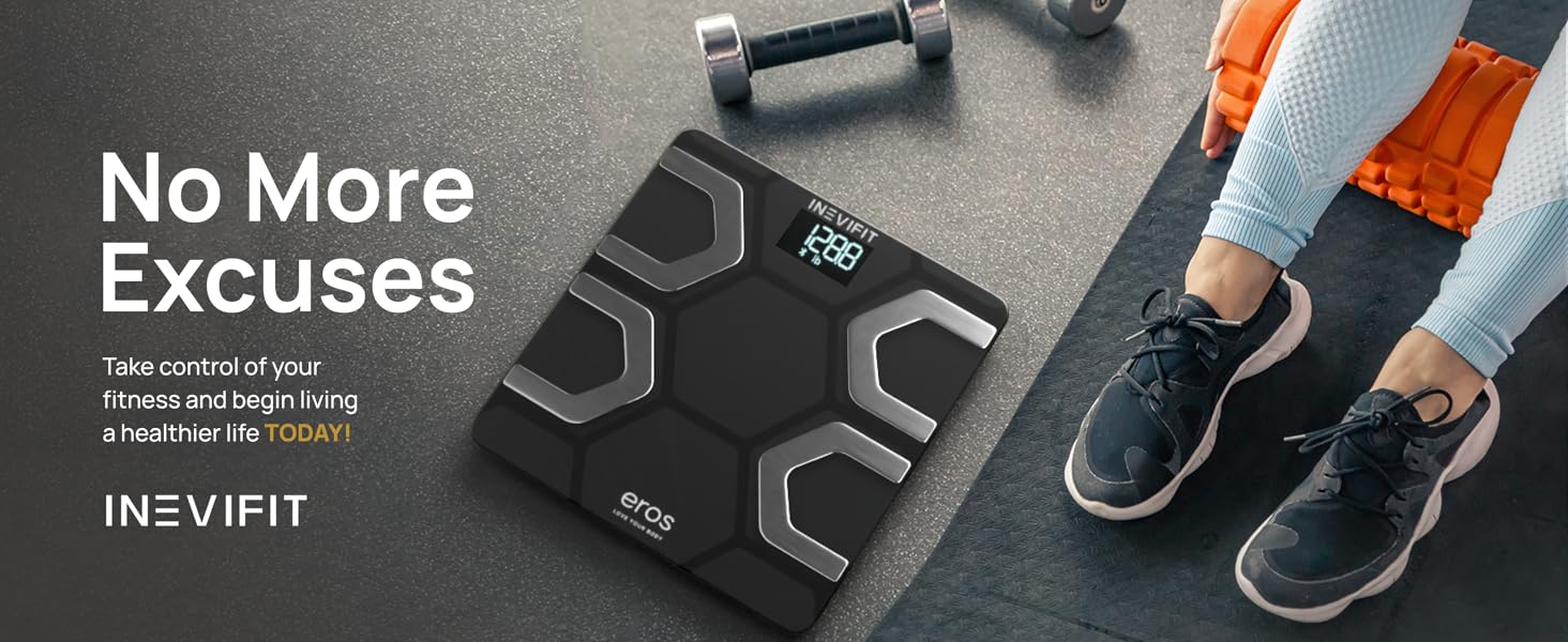 Bluetooth Eros Smart Body Fat Scale - Premium A+