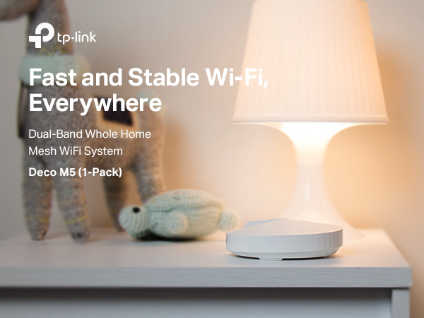 Mesh WiFi Router - TP-Link AC1200 Deco M5(1-Pack)