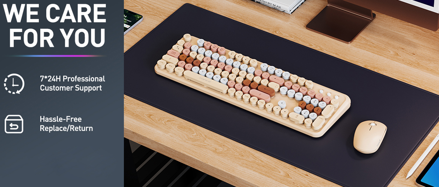 wireless keyboard with mouse