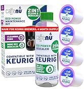 Keurig Compatible Descaling Solution and Keurig Cleaner. 2 Keurig Descaler, 4 Keurig Cleaning Pod...