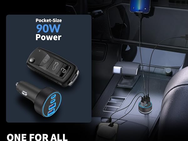 cargador para carro carga rapida