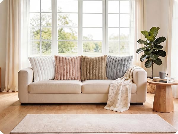 Rustic pillow covers