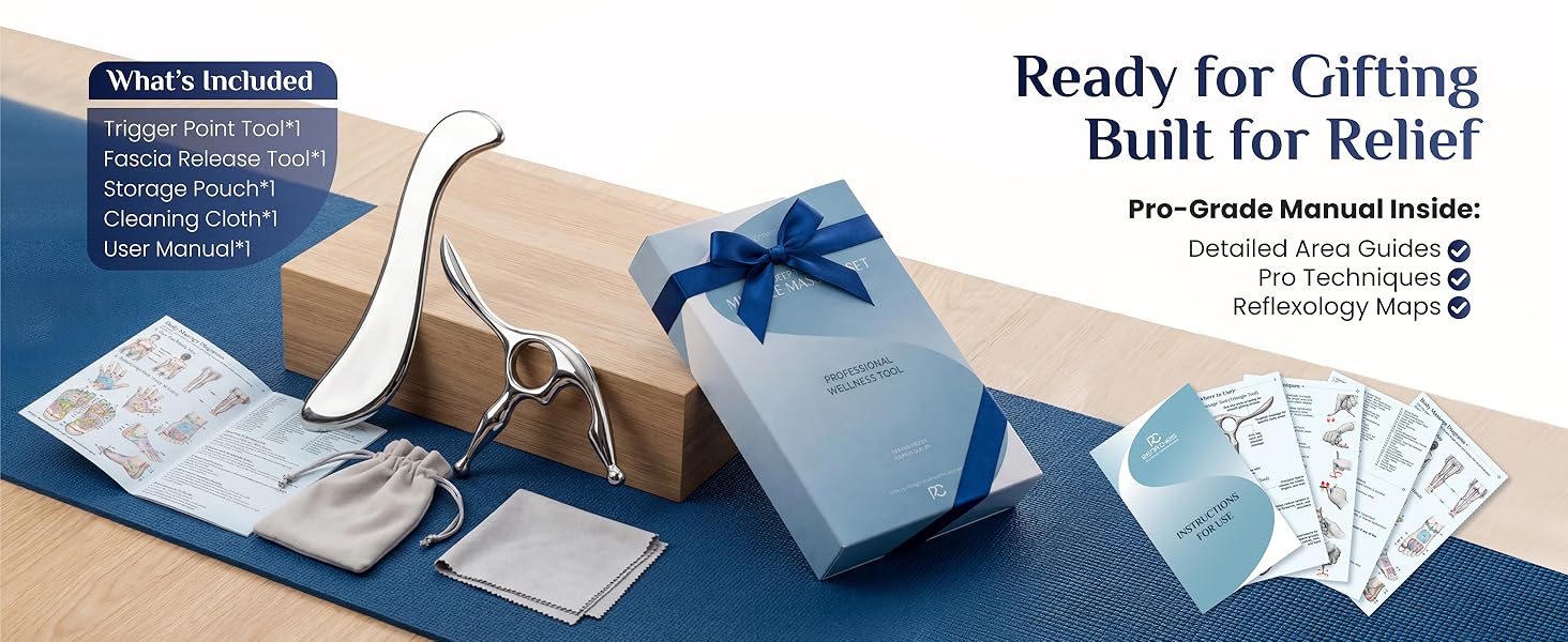 Rena Chris Muscle Scraper and Gua Sha Tool