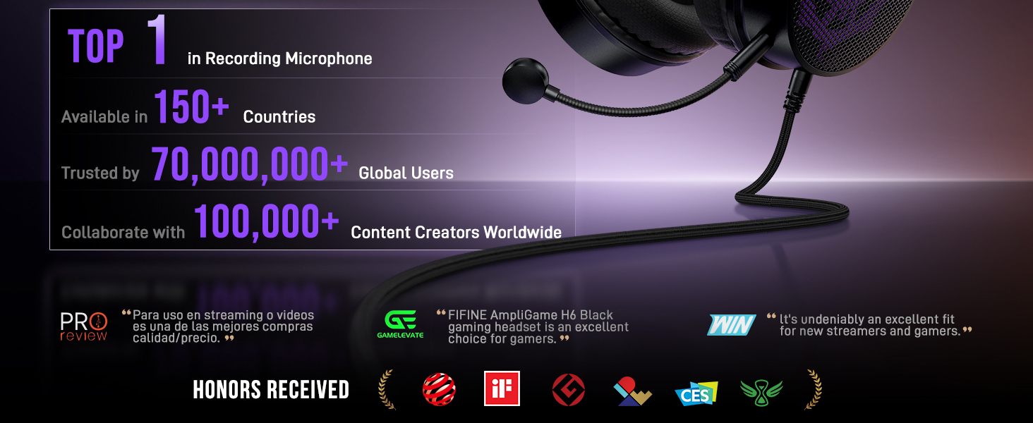 FIFINE AMPLITANK HD18 LITE Over Ear Monitor Headphone brand reward