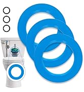 3-Pack Flush Valve Seal for American Standard &amp; Eljer Toilets, Upgraded Silicone 7301111-0070A To...