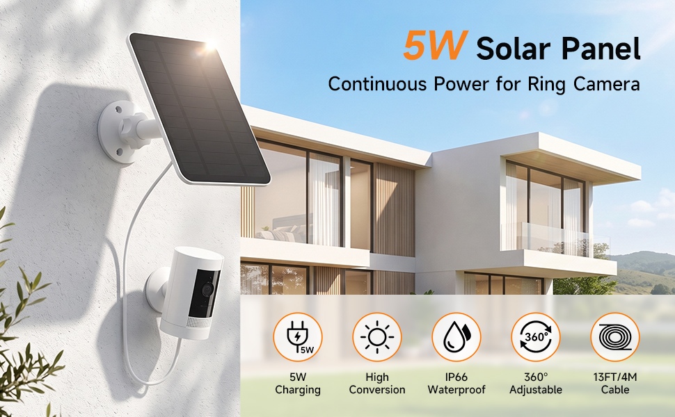 5W solar panel