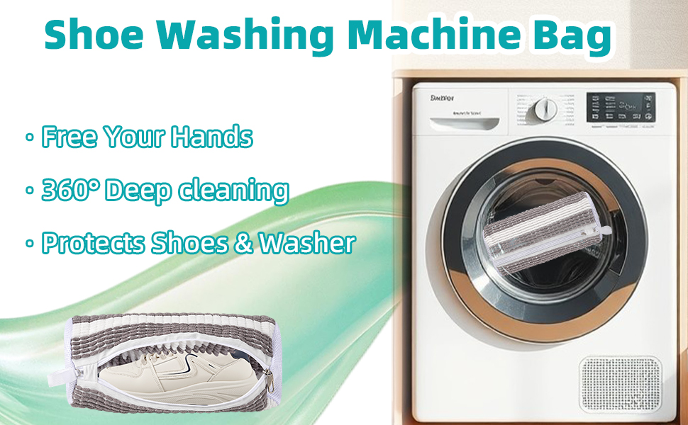Shoe Washing Machine Bag