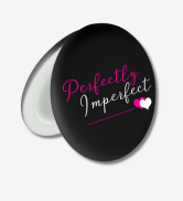 Unique Travel Lighted Compact Mirror for Eyebrow and Make Up, 7X Magnified