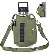 WINTOJO Magnetic Gym Bag for Women Men, Neoprene Water Bottle Carrier Bag with Strap fits 18-40oz...