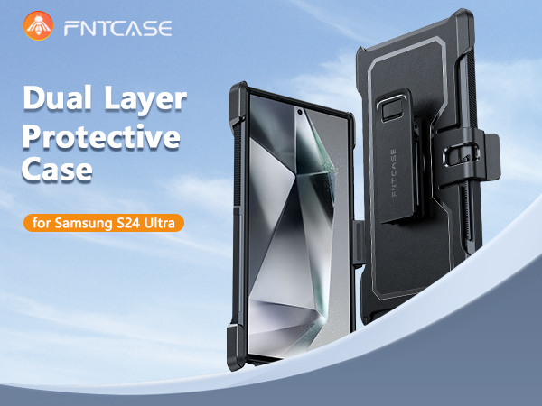 FNTCASE for Samsung Galaxy S24-Ultra Case