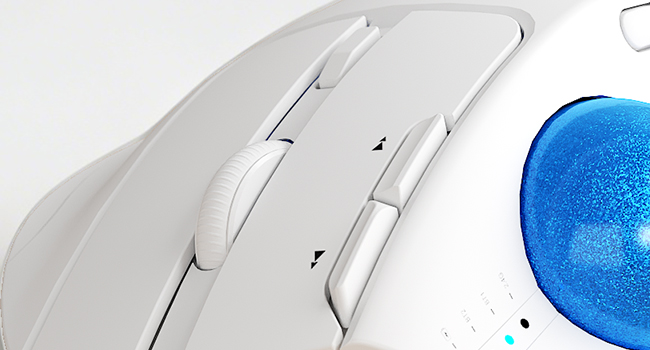 Wireless Trackball Mouse, Ergonomic Bluetooth Rechargeable Computer Mouse