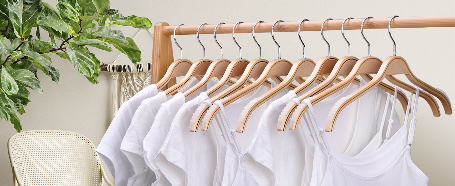 wooden hanger