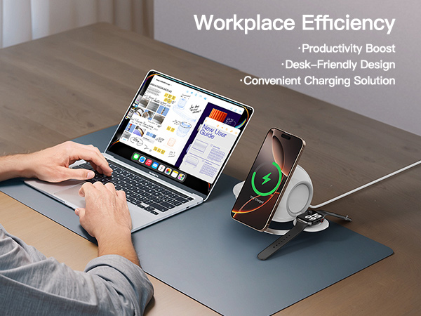 Wireless 3-in-1 charger