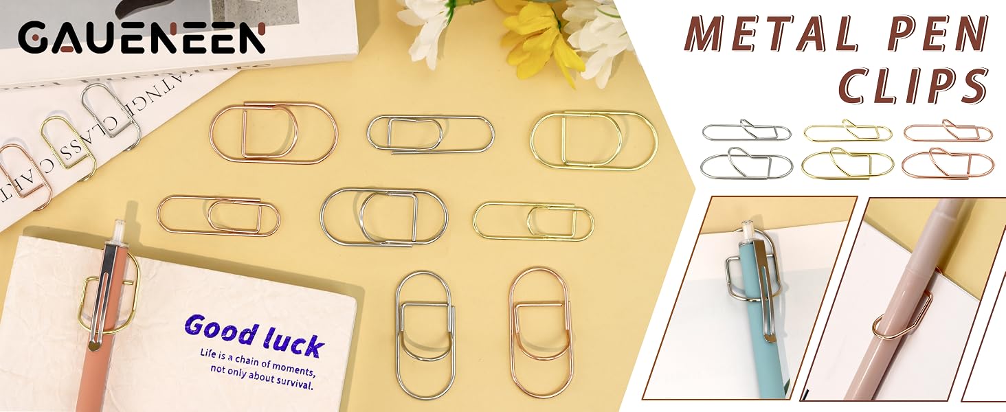 Metal Pen Clips