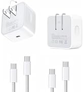 40W USB C Charger for iPhone 17 16 Fast Charging,Foldable Wall Charger Block with 5Ft Type C Cabl...