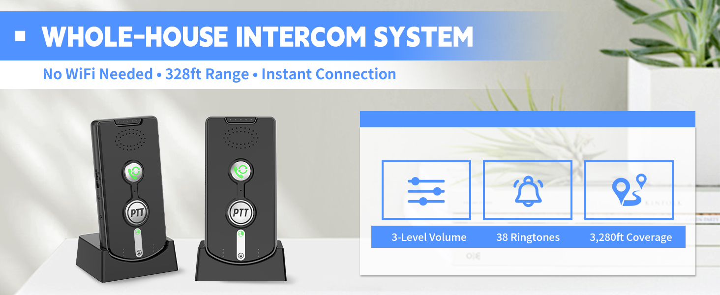Wireless Home Intercom Systems