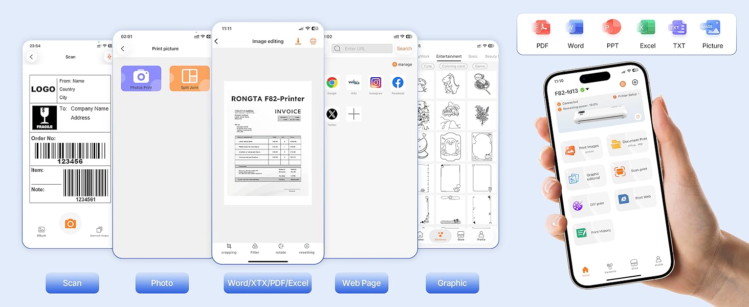 portable printer for travel