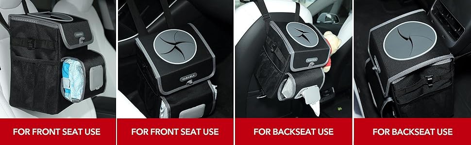 car trash can