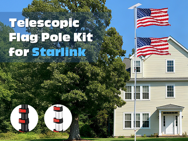 Starlink Ground Pole Mount Kit