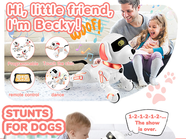 robot dog for kids 3-5