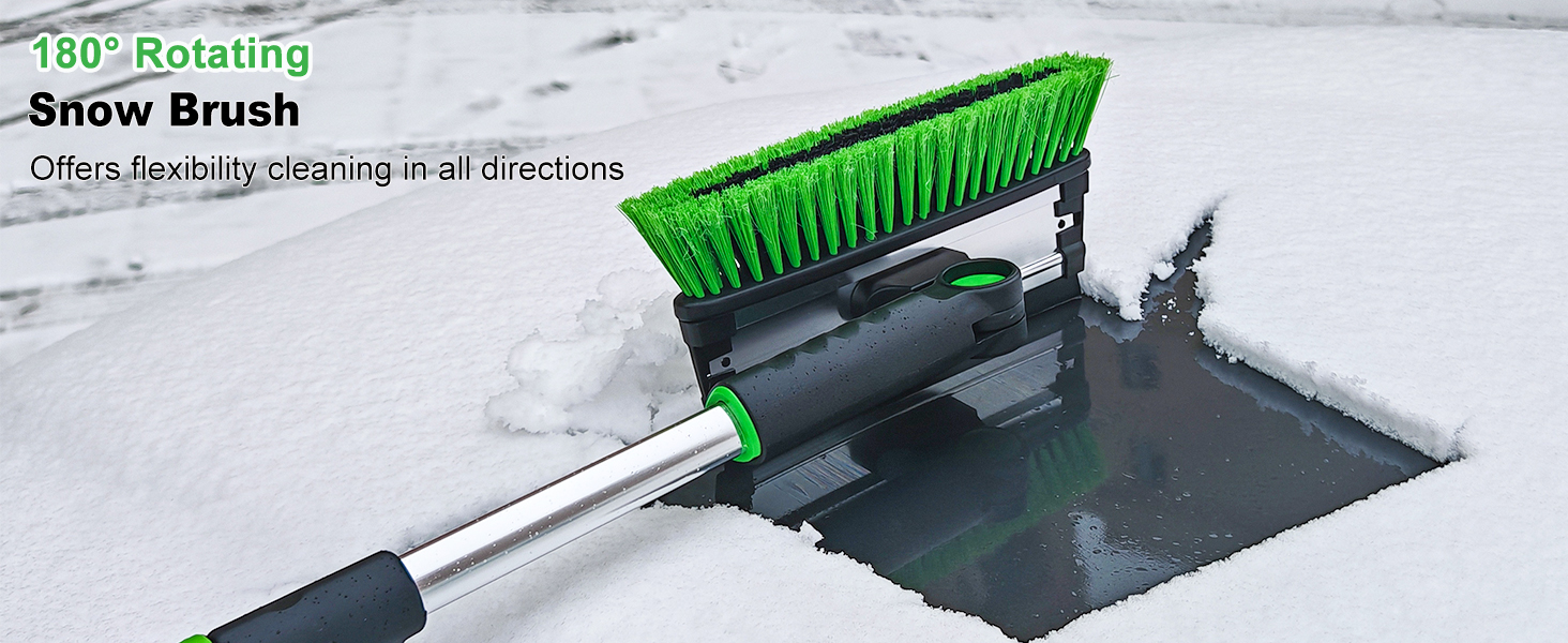 snow brush ice scraper