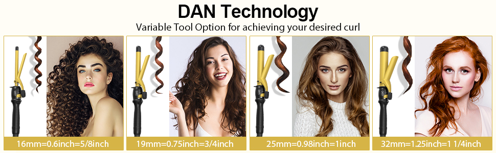 Instant Heat up Curling Tool for Salon