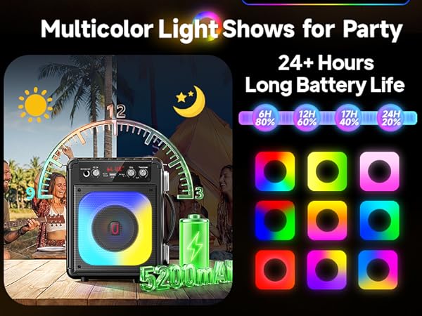 karaoke machine for family party