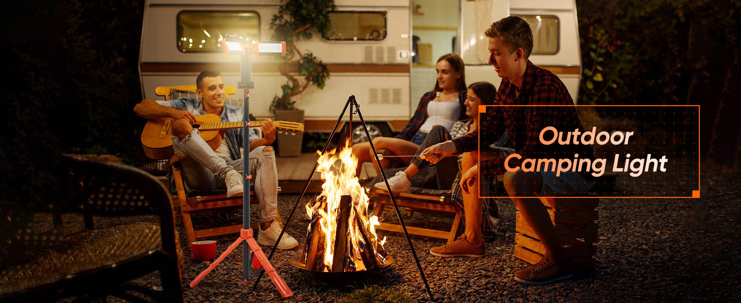 Portable camping light