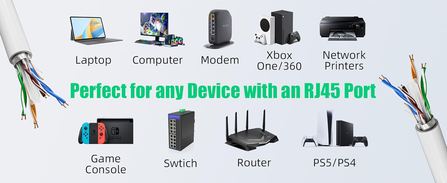 Perfect for any Device with an RJ45 Port