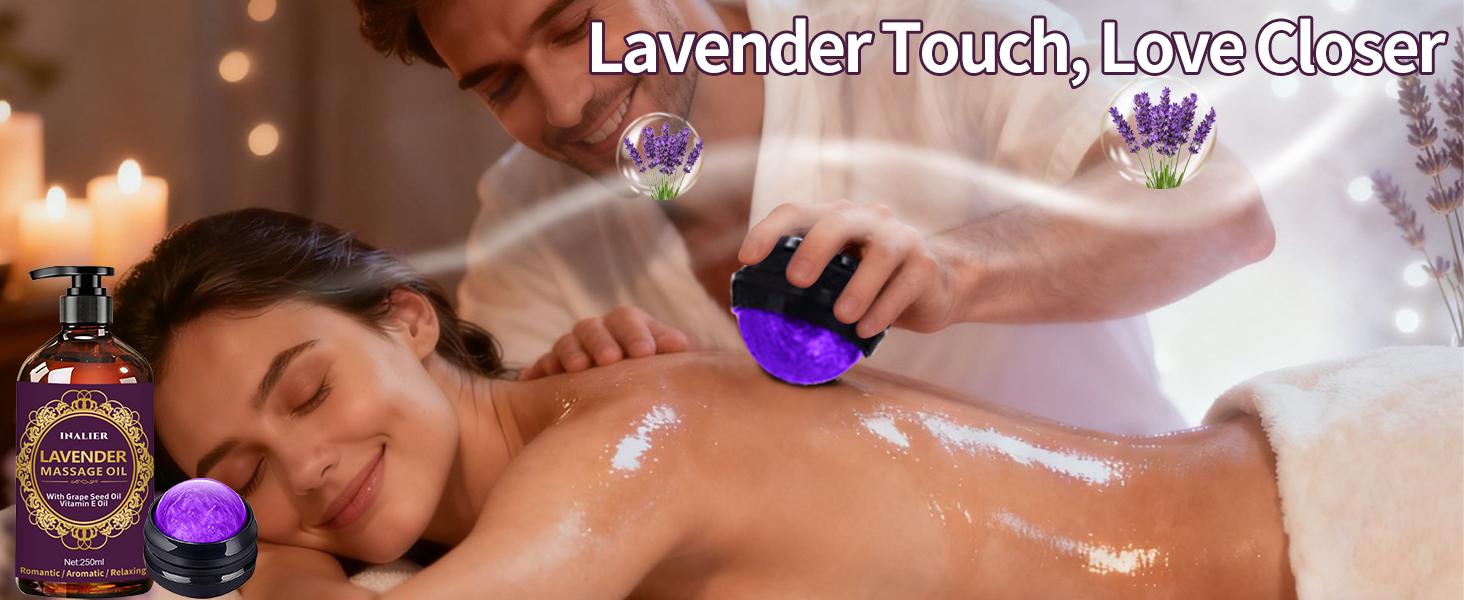 lavendor massage oil