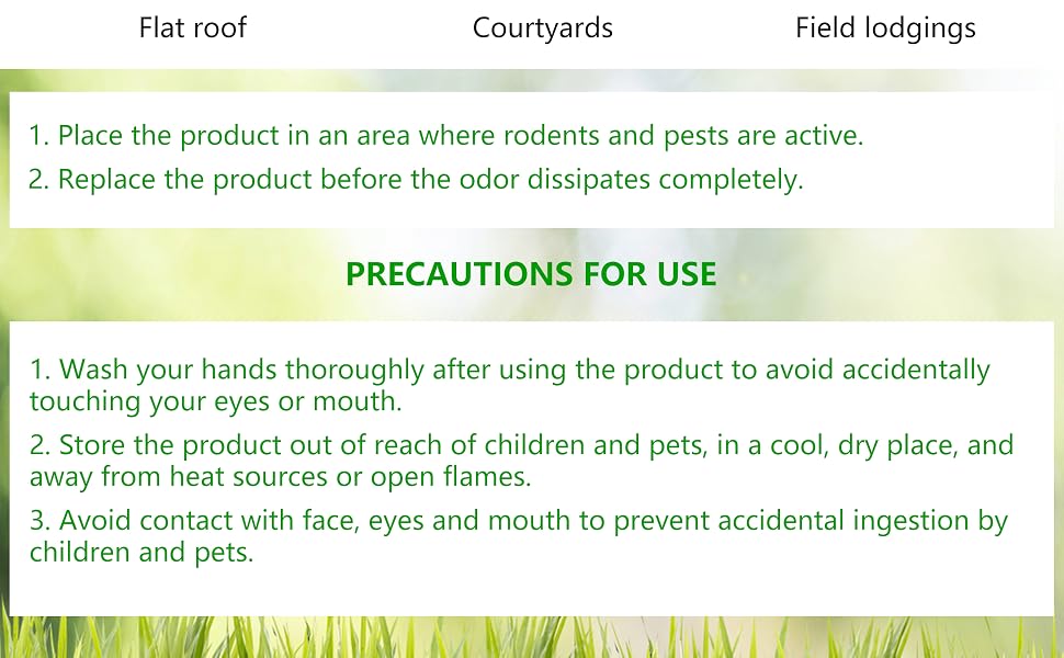 mice repellent indoor