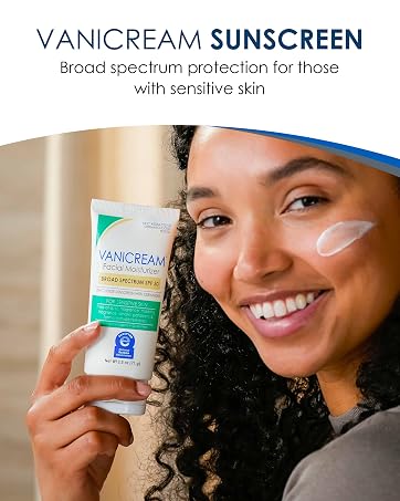 vanicream daily facial moisturizer with SPF broad spectrum protection for sensitive skin