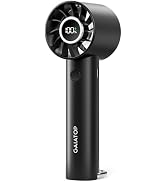 Gaiatop Portable Mini Fan, 3 Speed Handheld Fans with Power Display Flashlight, USB Rechargeable ...