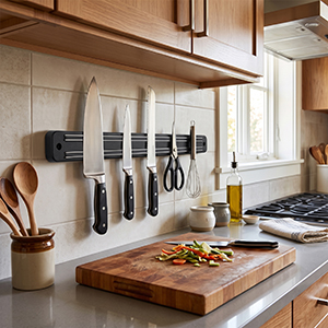 magnetic knife holder for fridge