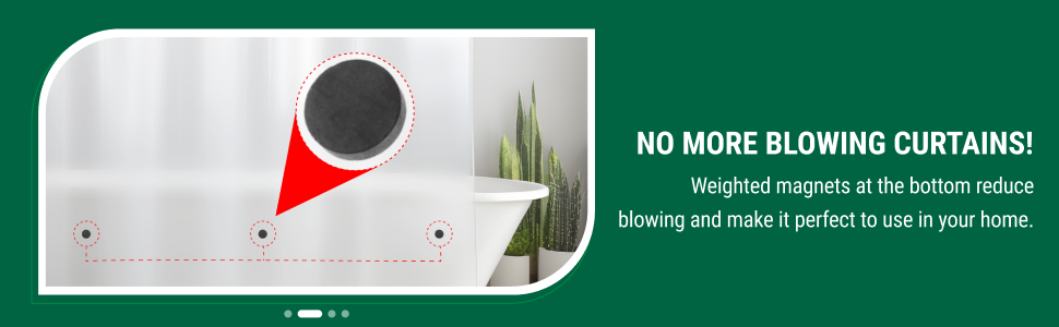 No more blowing curtain