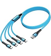 SIQIWO USB C to USB A Cable Fast Charging [2-Pack 4ft], QC 3.0 USB Type C Sync Cord with 4 USB C ...