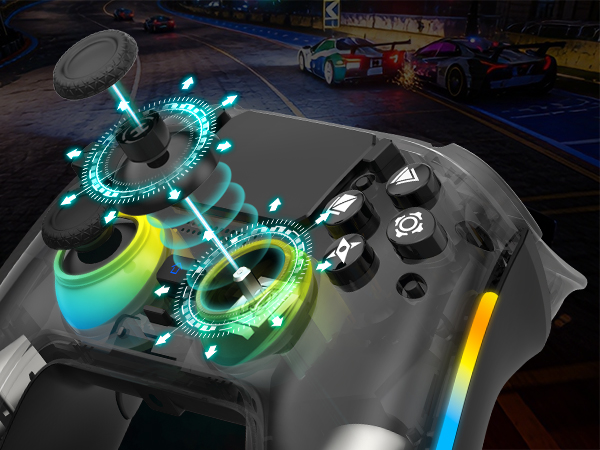 Hall effect joysticks