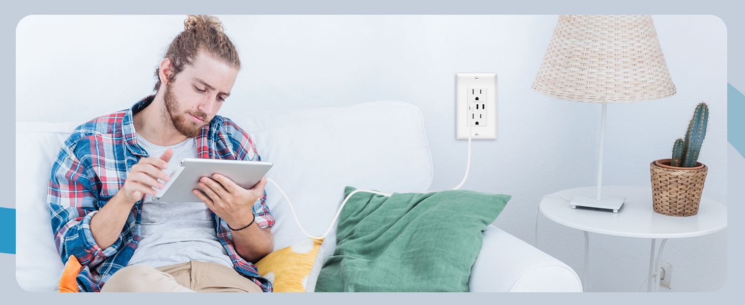 wall receptacle outlet