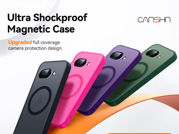 Only Compatible with Google Pixel 9a Case 6.3 inch