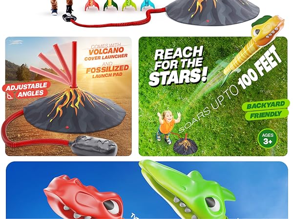 Dino Rocket Launcher