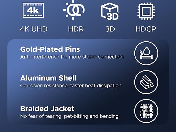 HDMI to DisplayPort Cable