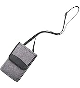 KIWIFOTOS Travel Cell Phone Pouch Belt Pouch, Phone Holster Crossbody Bag with Shoulder Strap for...