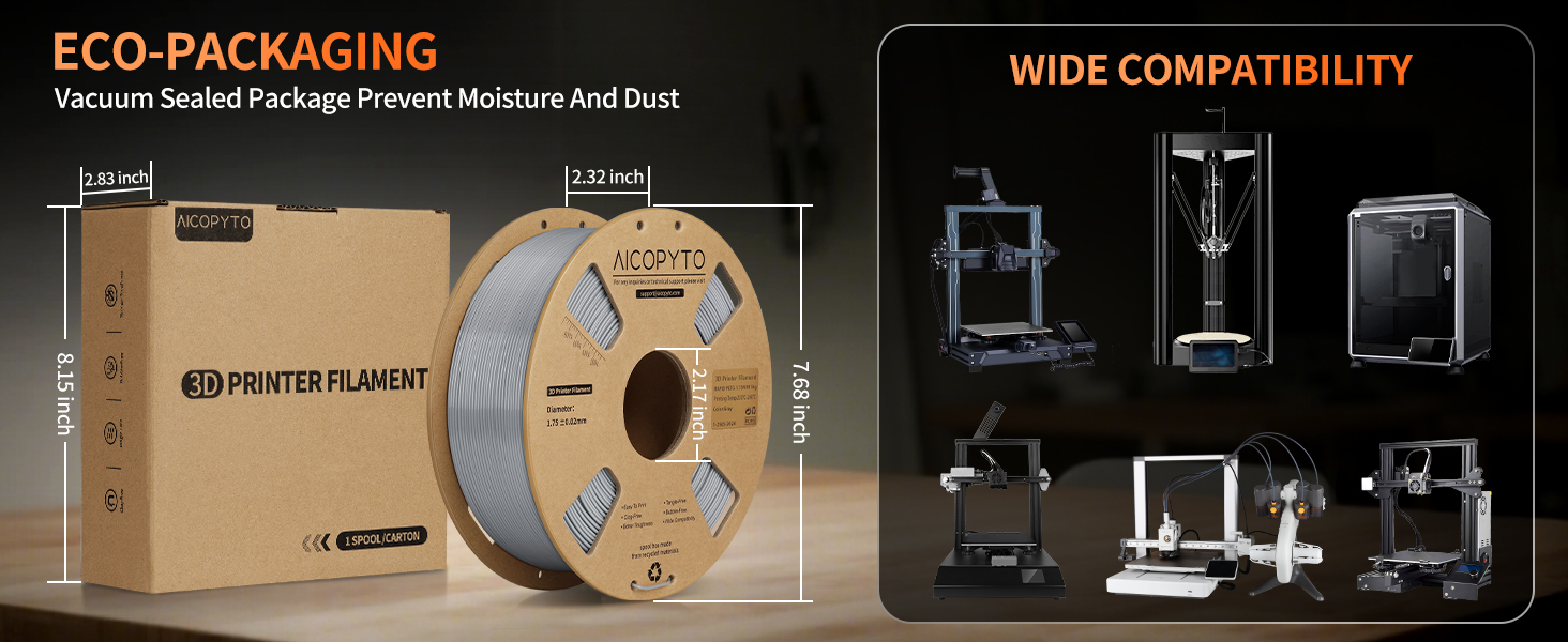 Rapid PETG Filament 1KG High Speed 30-600mm/s 3D Printer Filament PETG 1.75mm 