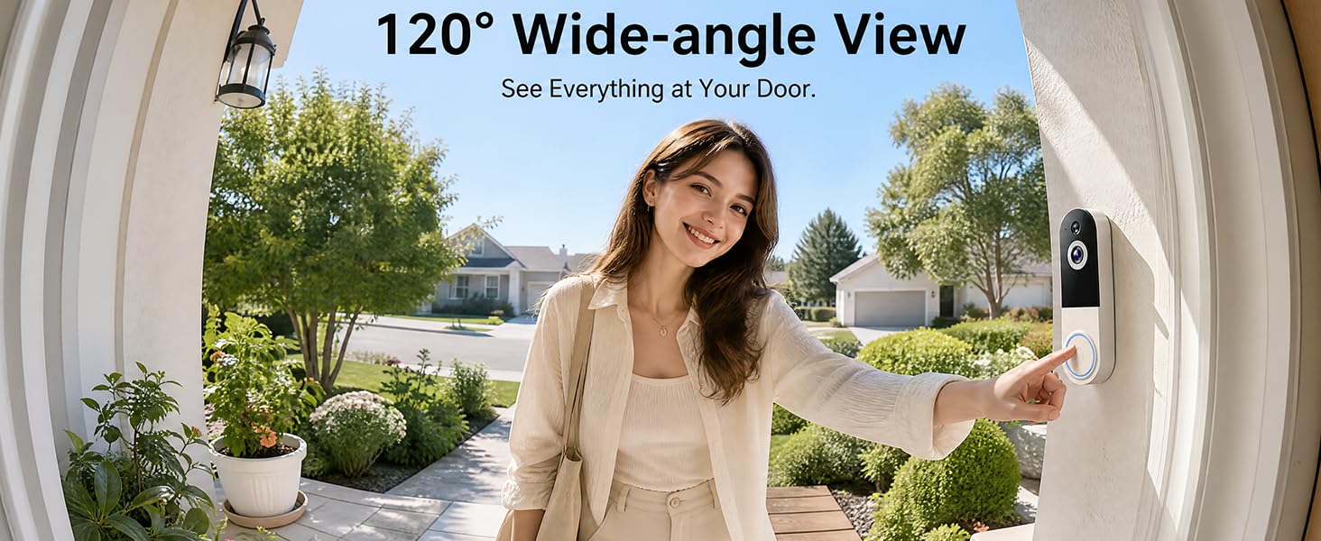 Wireless Video Doorbell Camera