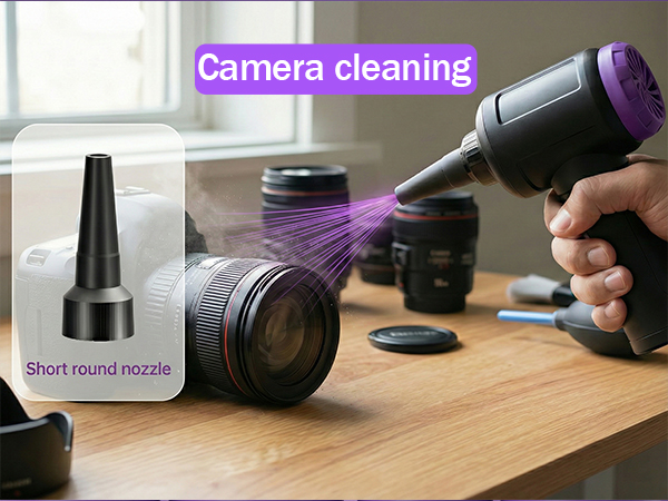 Camera cleaning