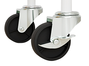 4-Tier Metal Rolling Cart